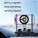 Magsafe magnetische Handyhalterung, Metall-Auto-Navigations-Klapphalterung, CZY-F82Y(Black) – Bild 4