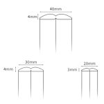 PVC-Haushaltstransparenter Antikollisionsstreifen-Möbel-Softkantenschutz, 1 cm x 1 m, 1 cm x 2 m, 1.5 cm x 1 m, 1.5 cm x 2 m, 2 cm x 1 m, 2 cm x 2 m – Bild 3