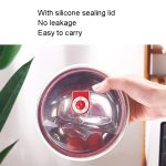 Doppelschichtige Edelstahlschüssel mit Deckel, isolierte Reisschüssel für Kinder, 6pcs /Set 13cm, 6pcs /Set 15cm, 6pcs /Set 17cm – Bild 5