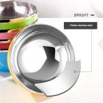 Doppelschichtige Edelstahlschüssel mit Deckel, isolierte Reisschüssel für Kinder, 6pcs /Set 13cm, 6pcs /Set 15cm, 6pcs /Set 17cm – Bild 6