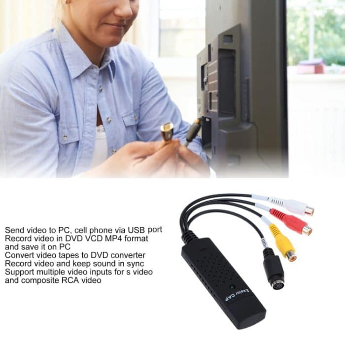 USB 2.0 Video-Sammelkarte, Überwachungskarte, 008-Chip – Bild 8