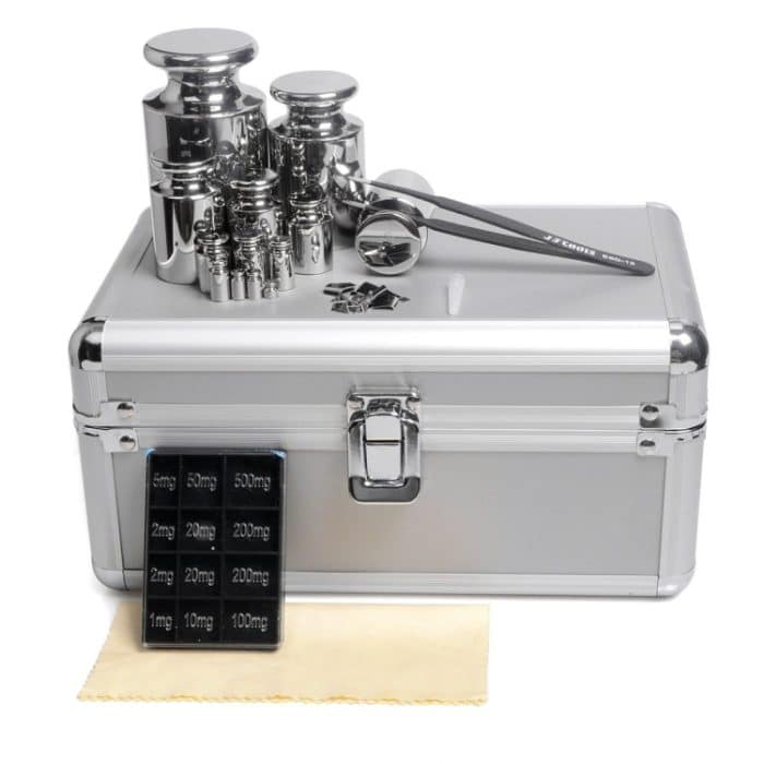 Standardgewichte aus Edelstahl, 25pcs/set F1 Level 1mg-1kg – Bild 2