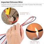 3 Stück HC92 1000 V 82 cm Multimeter-Abgriffmessleitung für Voltmeter mit Gewinde – Bild 5