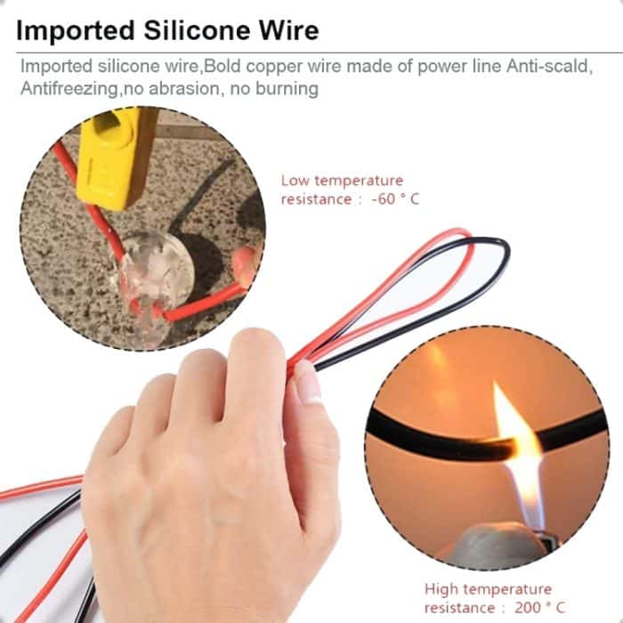 3 Stück HC92 1000 V 82 cm Multimeter-Abgriffmessleitung für Voltmeter mit Gewinde – Bild 5