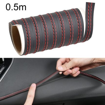 Auto-Mittelkonsolen-Innenraummodifikation, Leder-Lückenstreifen, 0.5m, 2m, 8m