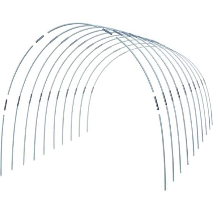 Gartenbogen-Gewächshausreifen, rostfreier Stahltunnel-Reifenrahmen, Pflanzenstütze, S 3 Rods 8 Arches, S 3 Rods 16 Arches, M 4 Rods 6 Arches, M  4 Rods 12 Arches, L  5 Rods 5 Arches, L  5  Rods 10 Arches – Bild 3