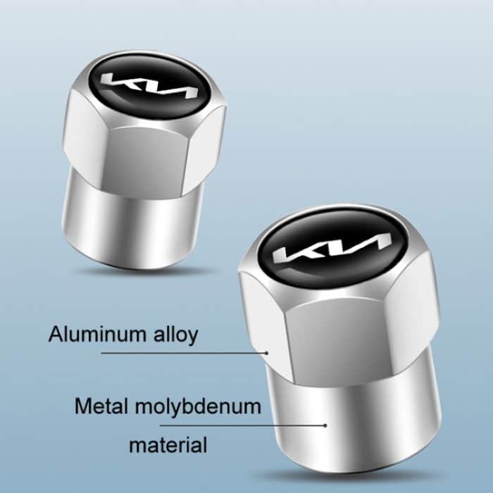 3sets für KIA KN Auto Reifen Ventil Kern Dekorative Metall Kappe – Bild 5