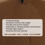 CSTUR D2250 Verdickte tragbare Camping sechseckige automatische aufblasbare Matte Outdoor Picknick feuchtigkeitsbeständige Matte, 3cm (Khaki), 5cm (Khaki) – Bild 4