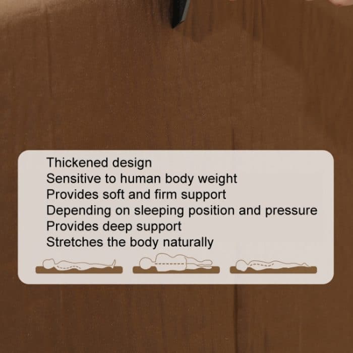 CSTUR D2250 Verdickte tragbare Camping sechseckige automatische aufblasbare Matte Outdoor Picknick feuchtigkeitsbeständige Matte, 3cm (Khaki), 5cm (Khaki) – Bild 4