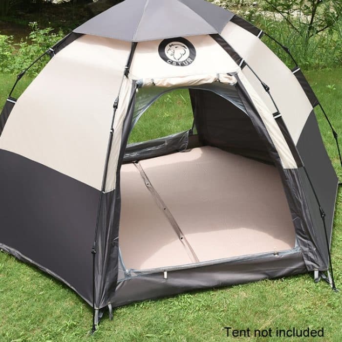 CSTUR D2250 Verdickte tragbare Camping sechseckige automatische aufblasbare Matte Outdoor Picknick feuchtigkeitsbeständige Matte, 3cm (Khaki), 5cm (Khaki) – Bild 10