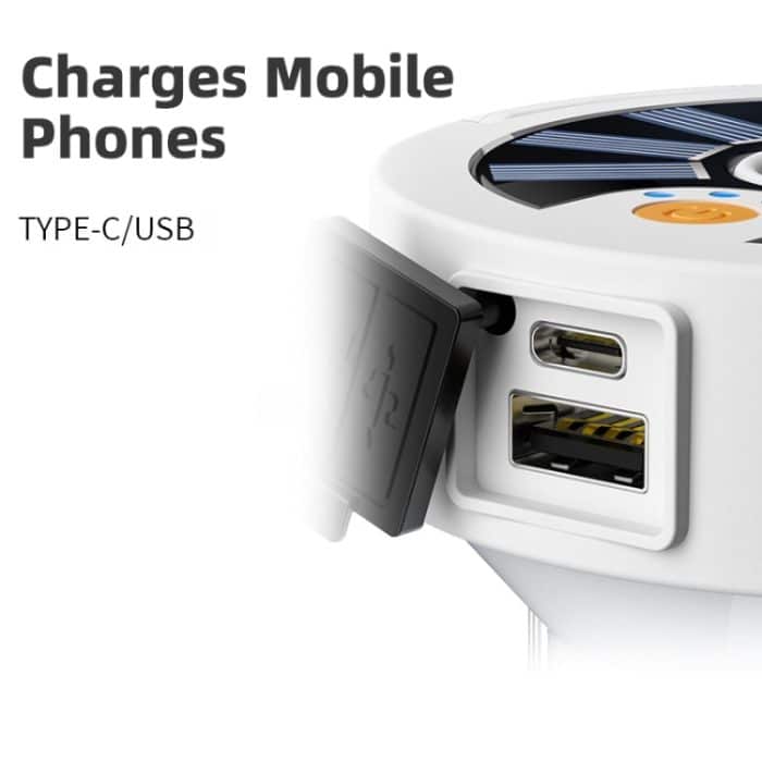 Camping Laterne Outdoor Solar Notlichter Multifunktionale Zeltleuchte, 5809 Black, 5809 White, 5809 Hourglass  Black, 5809 Hourglass White – Bild 5