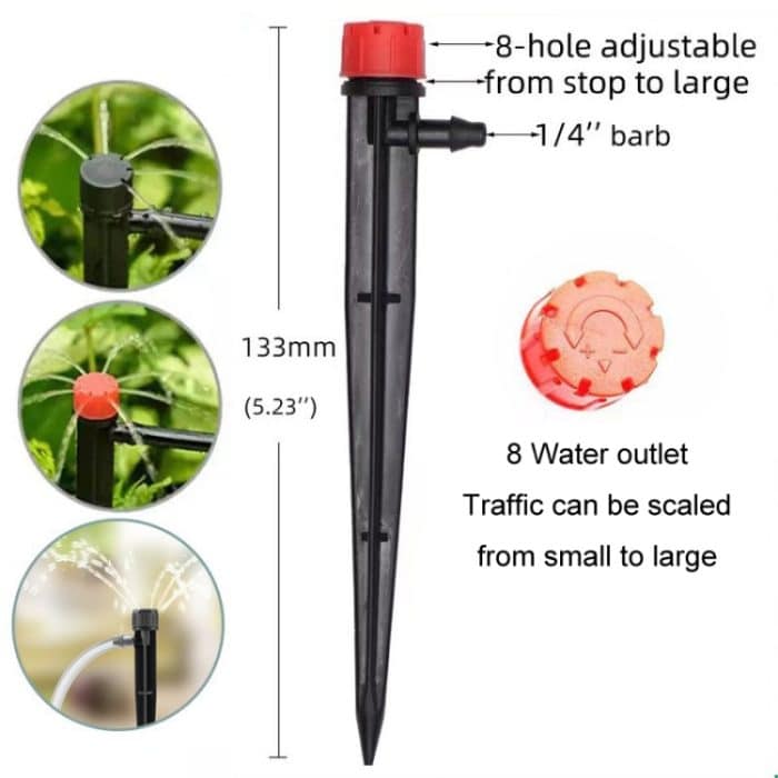 Intelligente Tropfbewässerung für den Haushalt, automatische Bewässerungs-Timing-Maschine, Water 2 Potted Plants, Water 4 Potted Plants, Water 6 Potted Plants, Water 8 Potted Plants, Water 12 Potted Plants – Bild 5