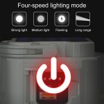 C52 Multifunktionale Solar-Campingleuchte, zoombare, wasserdichte Zeltleuchte mit USB-Ausgang, C52 White, C52 Green, C52 Yellow – Bild 5