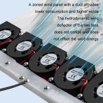 Multifunktionales USB-Lüfter-Belüftungs-Wärmeableitungs-Autositzkissen, Black 5 Sets Fan, Red 5 Sets Fan, Blue 5 Sets Fan, Navy 5 Sets Fan – Bild 7