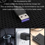 Multifunktionales USB-Lüfter-Belüftungs-Wärmeableitungs-Autositzkissen, Black 5 Sets Fan, Red 5 Sets Fan, Blue 5 Sets Fan, Navy 5 Sets Fan – Bild 8