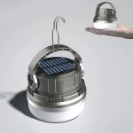 M10 Solar Zelt Licht mit tragbarer Stromversorgung Handheld Camping Licht Outdoor Vintage Stimmungslichter