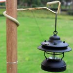 COOL CAMP Outdoor-Überdachungsstangenhaken, tragbarer Camping-Lichtaufhänger, 22mm Khaki, 33mm Khaki, 22mm Black, 33mm Black – Bild 6