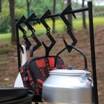 2 Stück Outdoor Camping Mehrzweck S-Typ Haken für Camping Lichter Pfannen