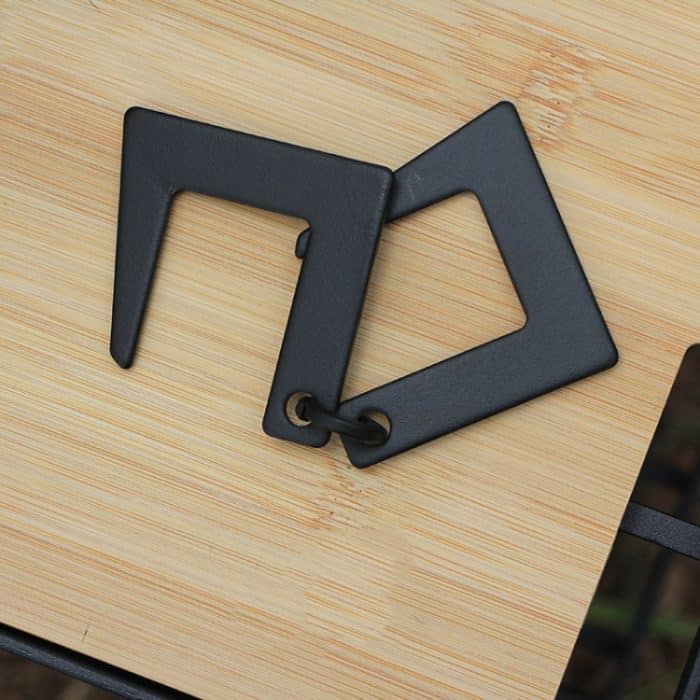 2 Stück Outdoor Camping Mehrzweck S-Typ Haken für Camping Lichter Pfannen – Bild 5