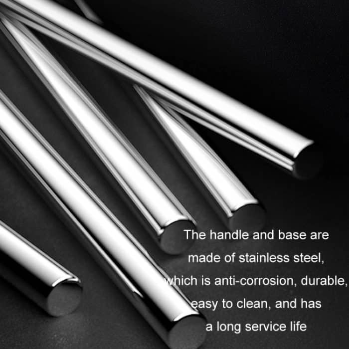 Auslaufsicheres WC-Bürstenset mit Edelstahlsockel für das Badezimmer, Soft Rubber Primary Color Long Rod, Soft Rubber Paint Long Rod, Soft Rubber Paint Removal Rod, Flocked Primary Color Long Rod, Flocking Primary Color Removal Rod... – Bild 10