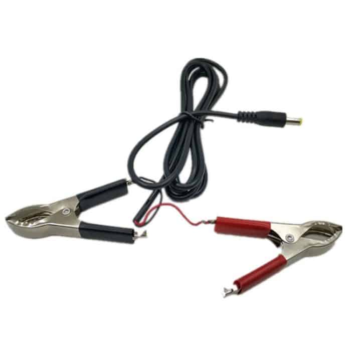 TBD06037688.jpg 1,5 m 12 V/24 V allgemeine Batterie rot schwarz Krokodildraht Clip LED Power Clip Kabel – Bild 1