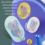 Langstielige Haushalts-WC-Toiletten-Reinigungsbürste aus weichem Gummi – Bild 7