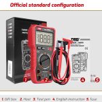 Digitales Hochpräzisions-Multimeter, Digitalanzeige, Haushalts-Multifunktions-Elektriker-Multimeter, TASI TA803A, TASI TA803B, TASI TA803C – Bild 3