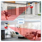 Infrarot-Bewegungsmelder Solar Outdoor PIR Wireless Strobe Sirene Detector Sound Alarm, CT80WR Tuya WiFi Model, CT80R USB Upgrade Model – Bild 10