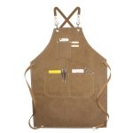 Florale Milchtee-Back-Arbeitskleidungsschürze