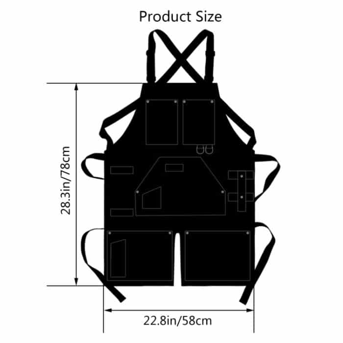 Handwerker für Arbeitskleidung aus schwerem Canvas April – Bild 3