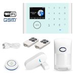 CS118 WIFI+GSM Tuya Smart Voice Alarm System unterstützt Amazon Alexa/Google Assistant, Package 1, Package 2, Package 3, Package 4, Package 5