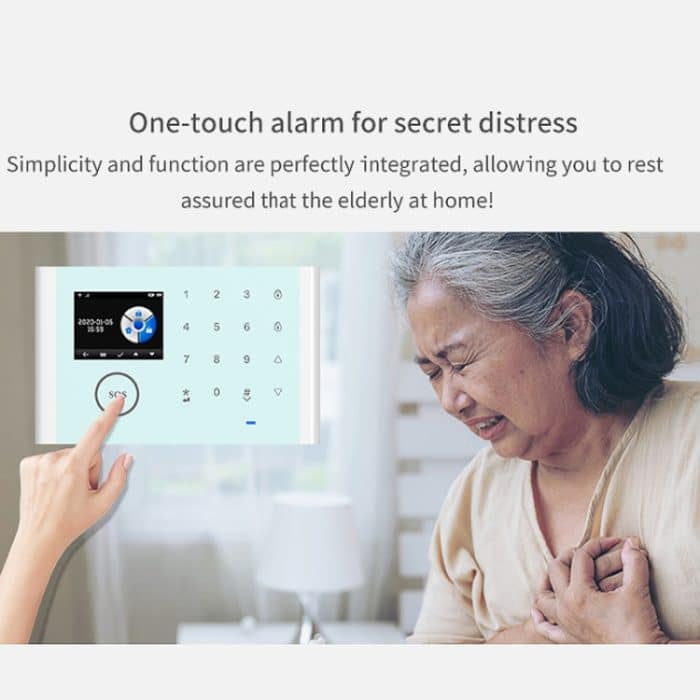 CS118 WIFI+GSM Tuya Smart Voice Alarm System unterstützt Amazon Alexa/Google Assistant, Package 1, Package 2, Package 3, Package 4, Package 5 – Bild 12