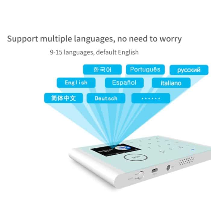 CS118 WIFI+GSM Tuya Smart Voice Alarm System unterstützt Amazon Alexa/Google Assistant, Package 1, Package 2, Package 3, Package 4, Package 5 – Bild 5