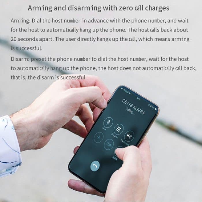 CS118 WIFI+GSM Tuya Smart Voice Alarm System unterstützt Amazon Alexa/Google Assistant, Package 1, Package 2, Package 3, Package 4, Package 5 – Bild 7