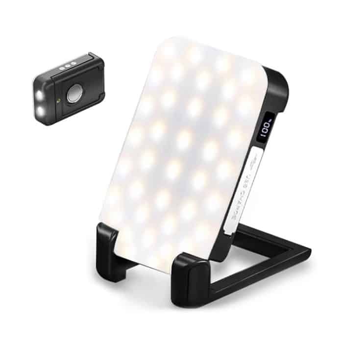 Multifunktionale Outdoor-Campingleuchte, wiederaufladbare USB-Zeltleuchte, H20 – Bild 1