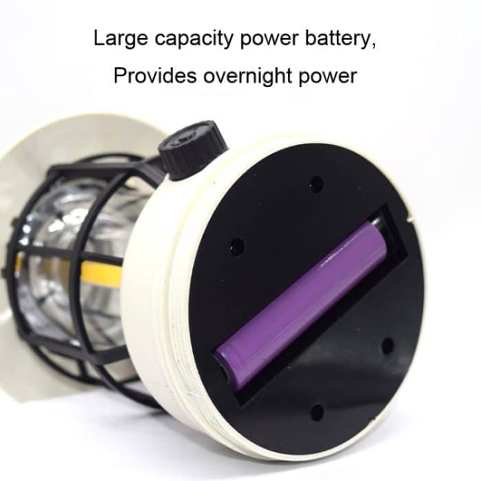 Wasserdichte Outdoor-Zelt-Retro-Atmosphäre-Pferdelampe, Black, White, Solar Energy Black, Solar Energy White – Bild 5