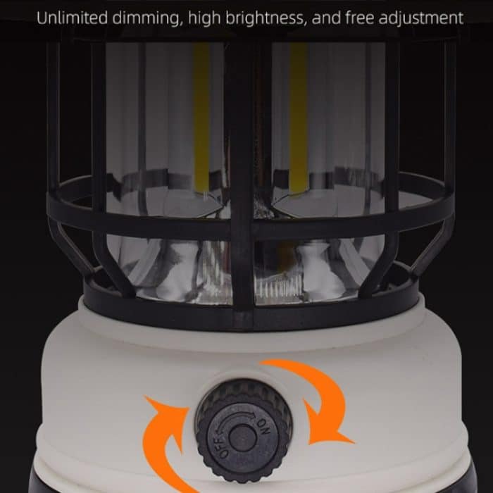 Wasserdichte Outdoor-Zelt-Retro-Atmosphäre-Pferdelampe, Black, White, Solar Energy Black, Solar Energy White – Bild 7