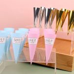 100 Stück Einweg-Eispapierhalter, süßes, knuspriges Spitzenpapier – Bild 5