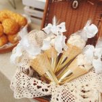 100 Stück Einweg-Eispapierhalter, süßes, knuspriges Spitzenpapier – Bild 7