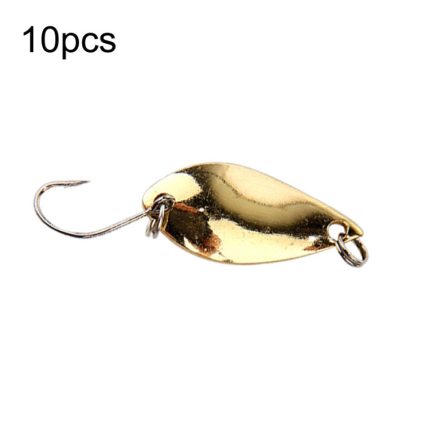 Einzelhaken, Löffeltyp, Pferdemaul, Melonen-Pailletten, falsche Köder, Angelköder, 10pcs 5g, 10pcs 3.5g