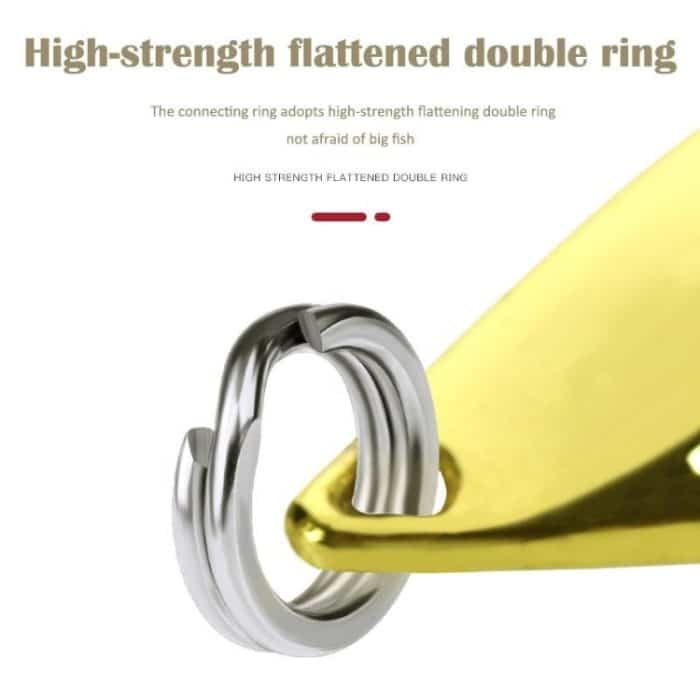 Einzelhaken, Löffeltyp, Pferdemaul, Melonen-Pailletten, falsche Köder, Angelköder, 10pcs 5g, 10pcs 3.5g – Bild 4