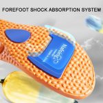 2 Paar Boost-Sport-Einlegesohle, erhöhte Stoßdämpfung, Deodorant, superweiche Einlegesohle, Gold 1.5cm, Gold 2.5cm, Gold 3.5cm – Bild 6