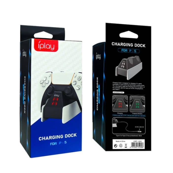 iplay HBP-260 Für PS5 Griff Ladesitz Elektrischer Spielgriff Schnellladesitz, HBP-260 – Bild 6