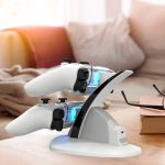 iplay HBP-253 für PS5-Spiel, kabelloser Griff, doppelte Ladestation, Platzierungshalterung, HBP-253 (White), HBP-253 (Black) – Bild 9