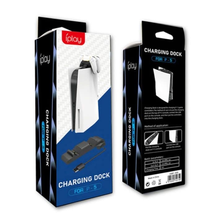 iplay HBP-300 für PS5 Game Handle Contact Dual-Ladestation, HBP-300 – Bild 7