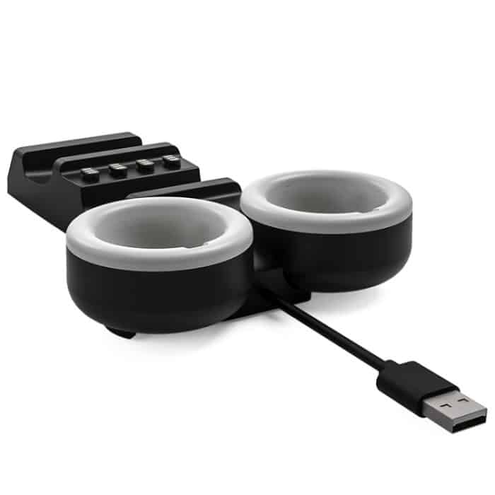 Iplay HBP-301 für PS5 / PS VR MOVE Controller Griff Dual Seat Ladegerät 4 In 1 Ladegerät, HBP-301 – Bild 3