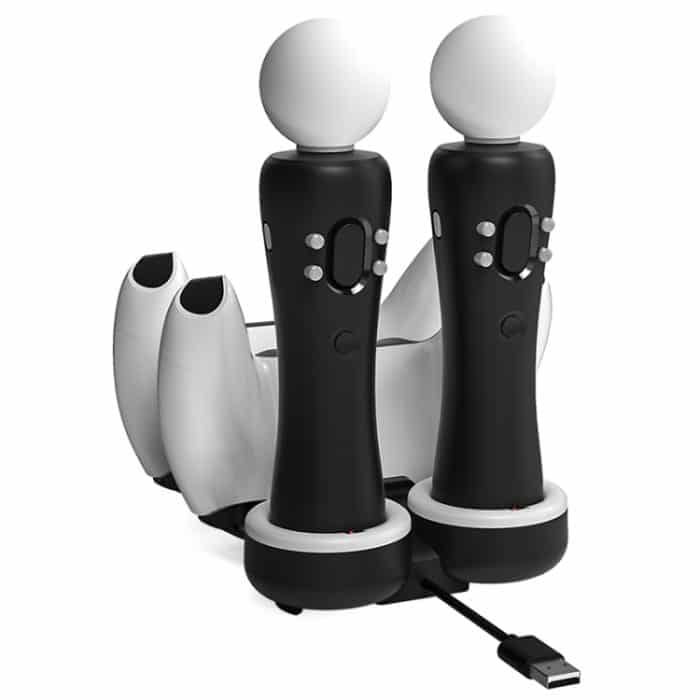 Iplay HBP-301 für PS5 / PS VR MOVE Controller Griff Dual Seat Ladegerät 4 In 1 Ladegerät, HBP-301 – Bild 9