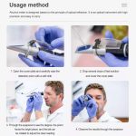 Handrefraktometer Fruchtzuckermessgerät Brix-Tester 0-32 Messbereich, RF001BX With Plastic box – Bild 9