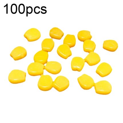 Schwimmender weicher Wasserköder mit Maisgeschmack, Kunstköder, 100pcs Large, 30pcs Large, 100pcs Small, 30pcs Small