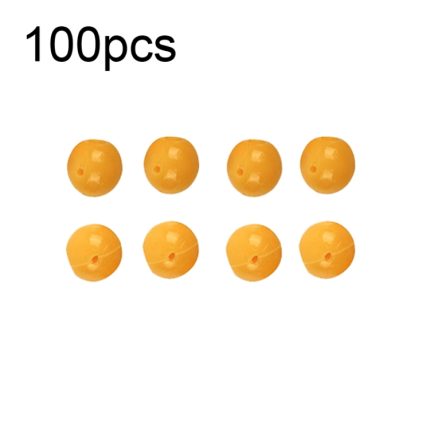 TPR Floating Bait Ball Float Water Fake Soft Bait, 100pcs 10mm